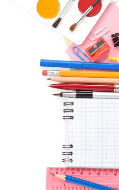 okul malzemeleri ve kontrol defterleri