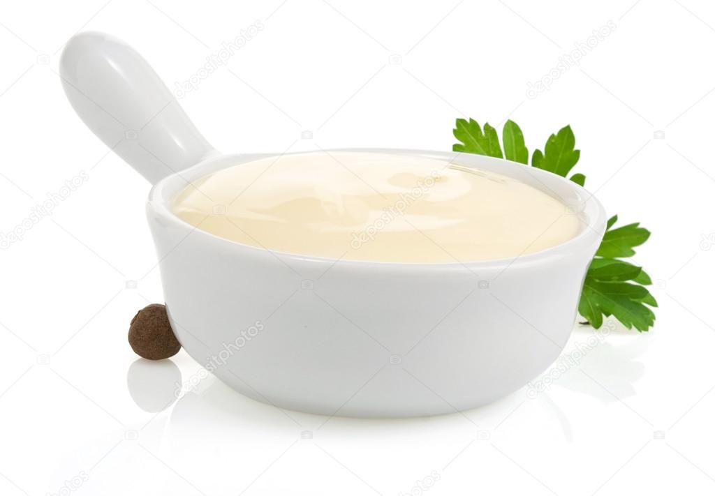 mayonnaise sauce and food ingredient