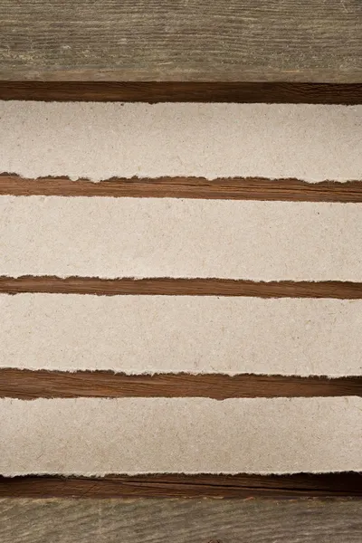 Note paper on wood — Stock Photo, Image