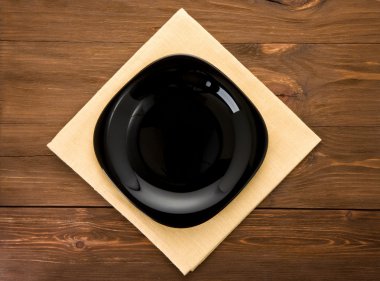 peçete ahşap plaka