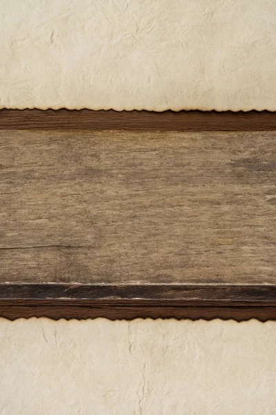 用紙の背景と木材 — ストック写真
