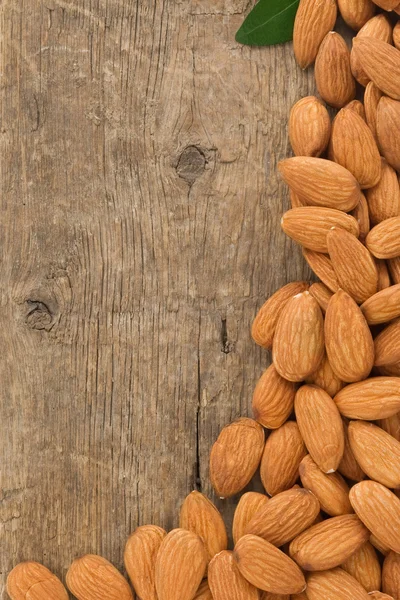 Almond nuts — Stock Photo, Image