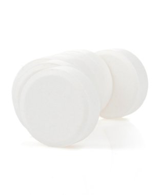 hapları üzerinde beyaz