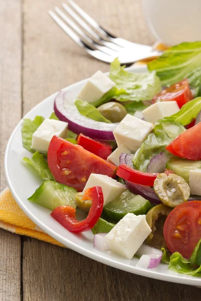 Greek salad — Stock Photo, Image