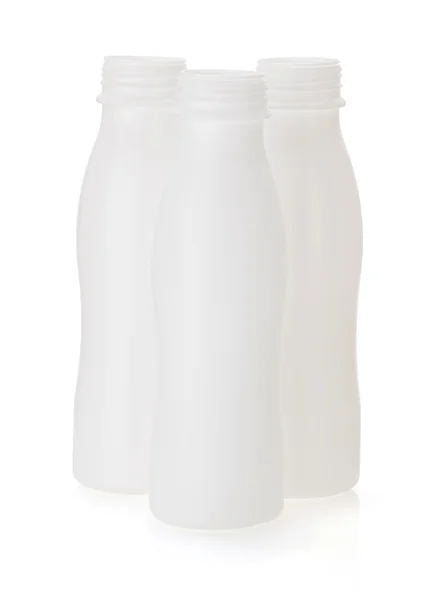 Plastikflasche auf weiß — Stockfoto
