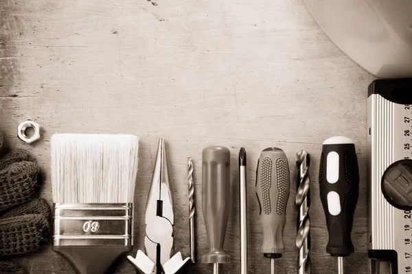 Set of construction tools — Stock Photo, Image