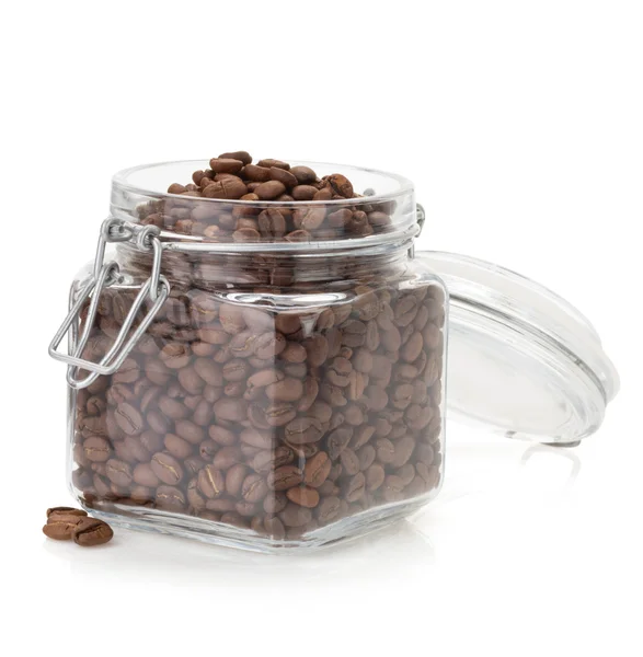 Coffee beans on white background — Stock Photo, Image