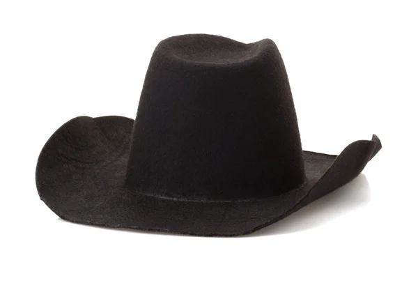 Chapeau de cow-boy sur fond blanc — Photo