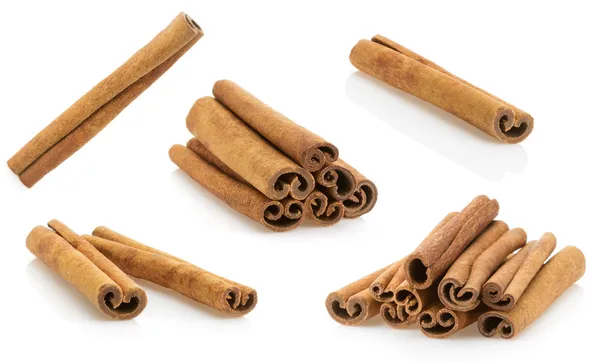 Cinnamon stick on white — Stock Photo, Image