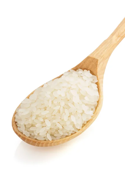 Arroz en cuchara — Foto de Stock