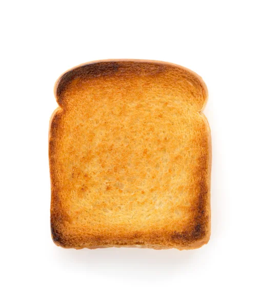 Beyaz üzerine dilimlenmiş ekmek — Stok fotoğraf