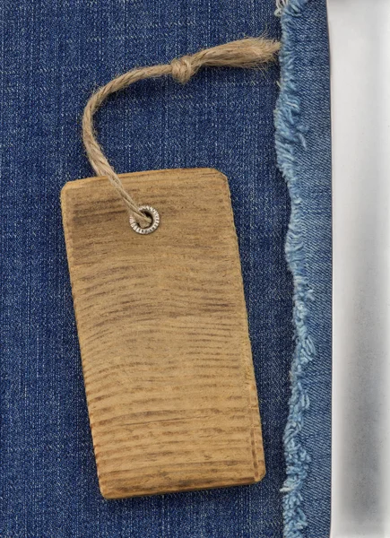 Modré džíny jako pozadí — Stock fotografie