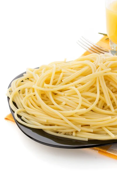 Pasta in piatto — Foto Stock