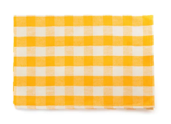 Serwetka żółty — Zdjęcie stockowe