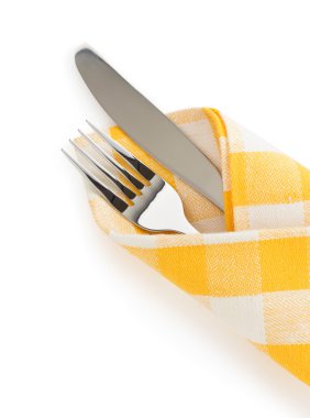 bıçak ve çatal, peçete