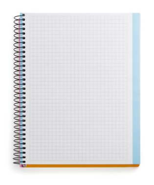 beyaz üzerine kontrol defter 