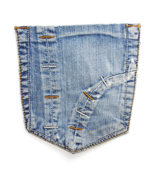 Jeans tasca blu — Foto Stock