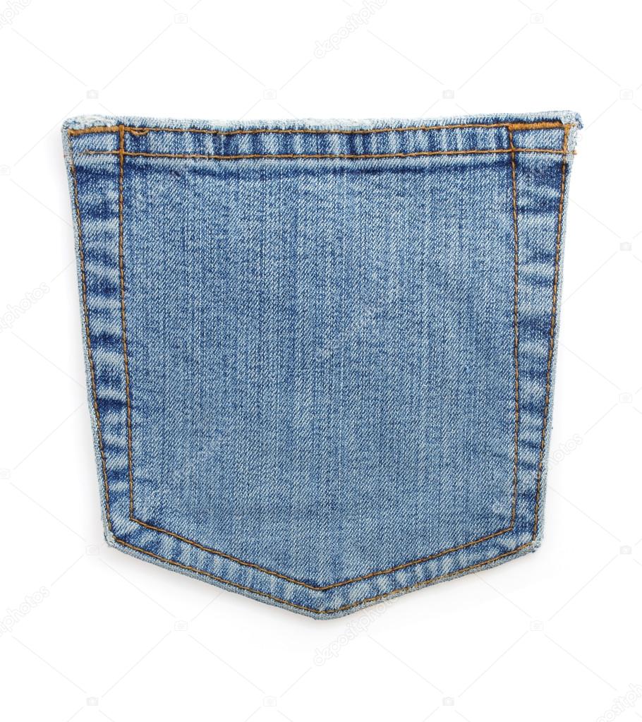 jeans blue pocket