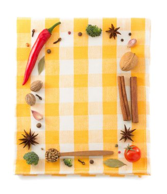 otlar ve baharatlar beyaz 