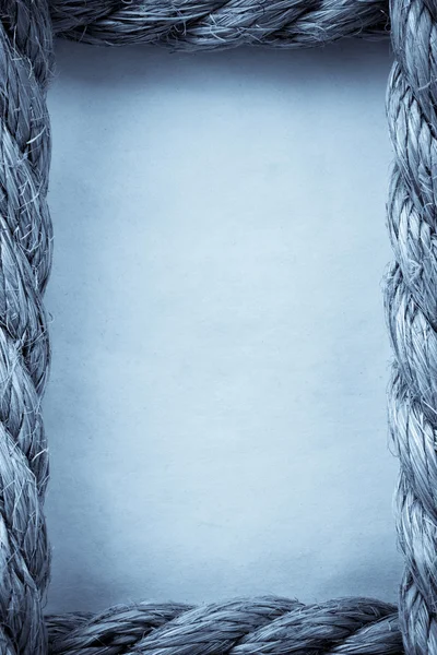 Ropes and old vintage ancient paper — Stock Photo, Image