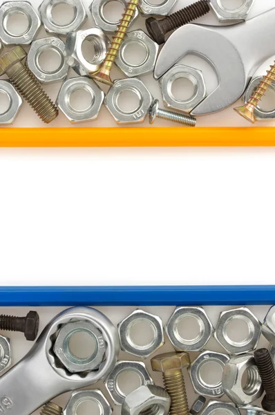 Metal construction hardware tool — Stock Photo, Image