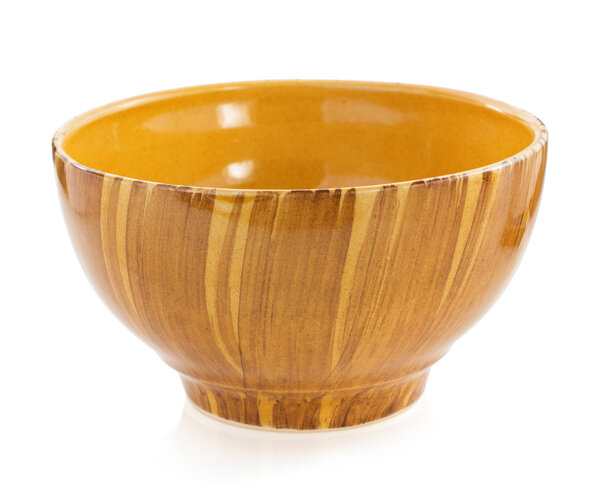 Empty ceramic bowl