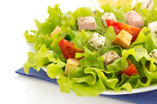 Ensalada en plato — Foto de Stock