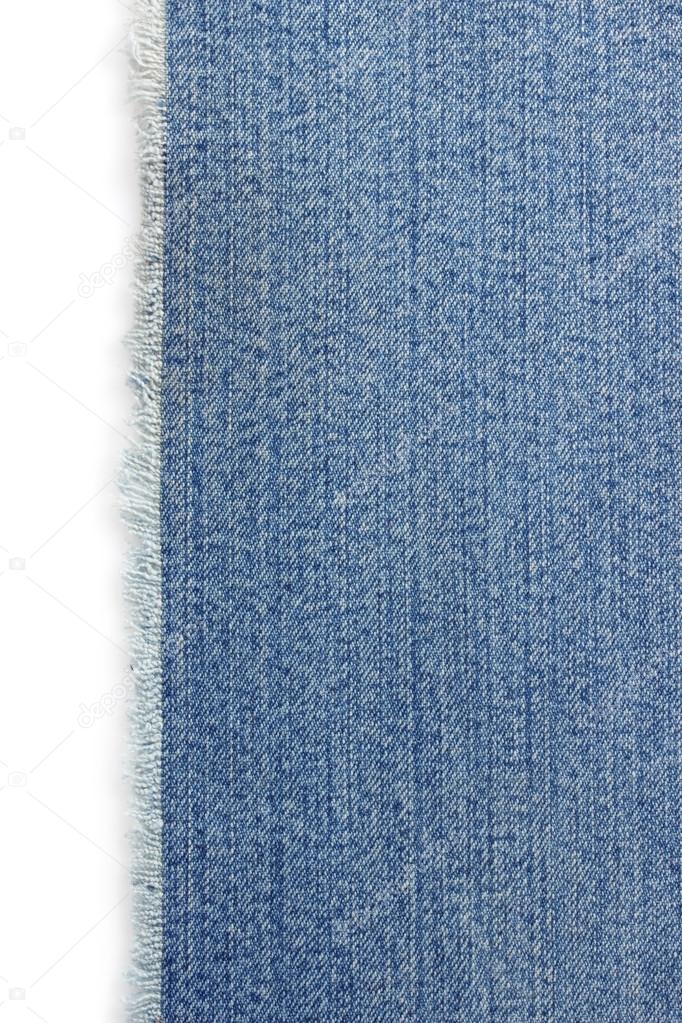 jeans blue texture on white 