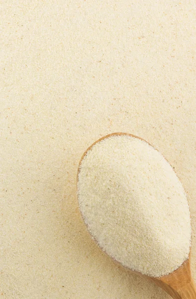 Semolina flour — Stock Photo, Image