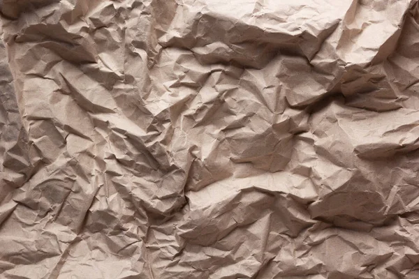 Crumpled Paper Background Texture Parcel Paper — Stock Photo, Image