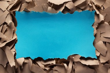 Arkaplan dokusu olarak karton yırtılmış kağıt