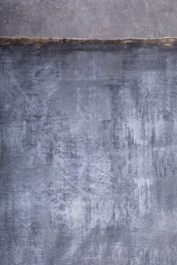 Soyut gri boyalı duvar arkaplan dokusu. Fotokopi alanı olan macun duvarının beton ya da beton yüzeyi