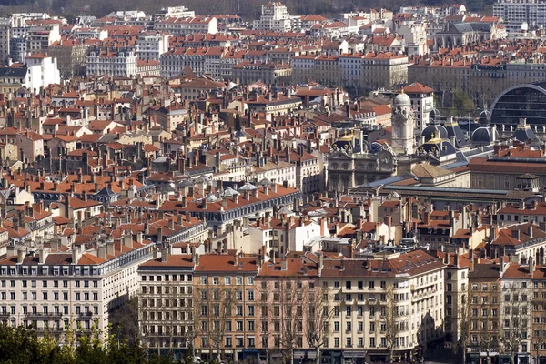 Ville de Lyon en France — Photo