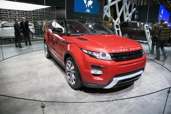 Range Rover Evoque Coupe — Zdjęcie stockowe