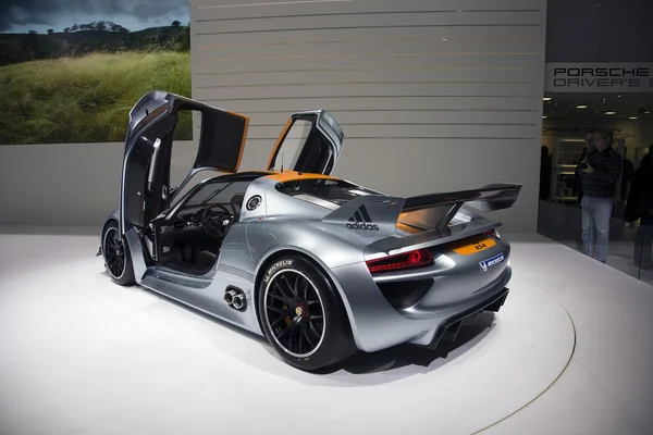 Porsche 918 rsr závodní laboratoře hybridní — Stock fotografie