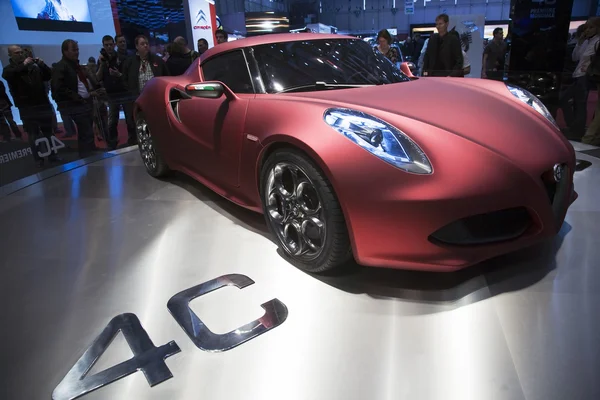 Coche de concepto de alfa romeo 4C —  Fotos de Stock