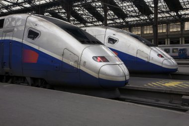 TGV Trains clipart