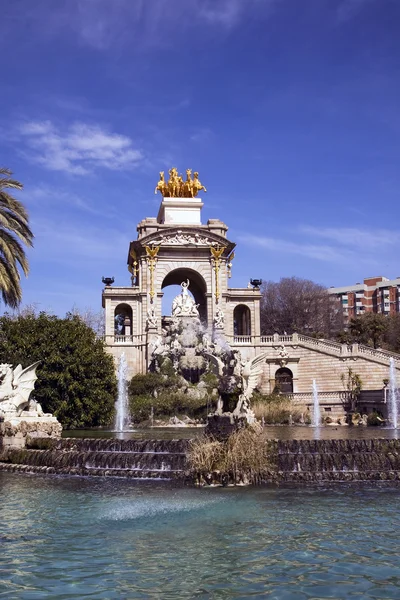 Cascada, Parc De La Ciutadella — Stockfoto