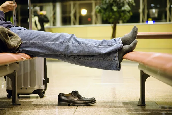 Resting one's feet Royalty Free Stock Photos