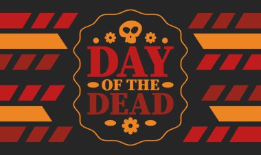 Kasım 'da Ölüler Günü. Ölülerin anısına adanmış bir tatil. Yıllık kutlamaları Meksika ve diğer Latin Amerika ülkelerinde yapın. Meksika ve Hispanik gelenek kalıbı ve kafatası dokusu