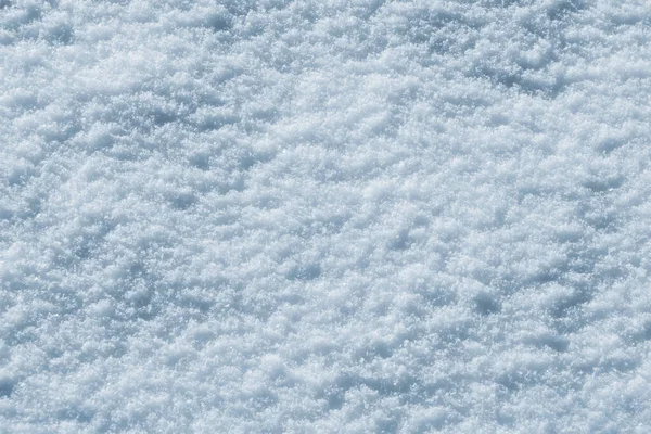 Texture Snow Sunny Weather Snow Cover Snow Crystals — Fotografia de Stock