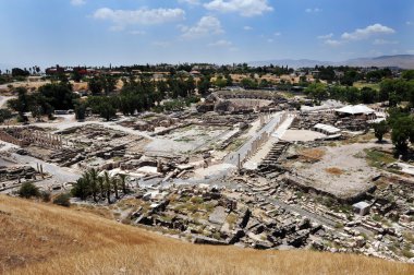 İsrail - antik beit shean seyahat fotoğrafları