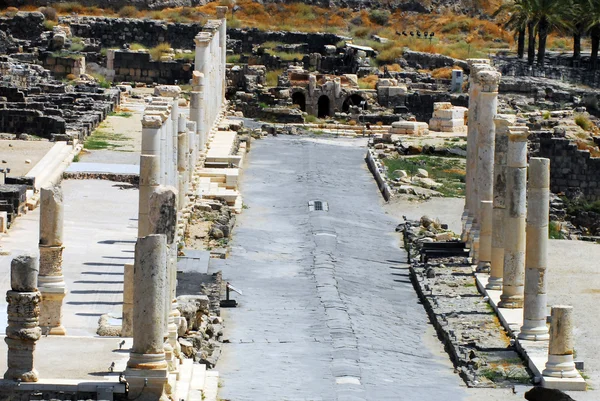 İsrail - antik beit shean seyahat fotoğrafları — Stok fotoğraf