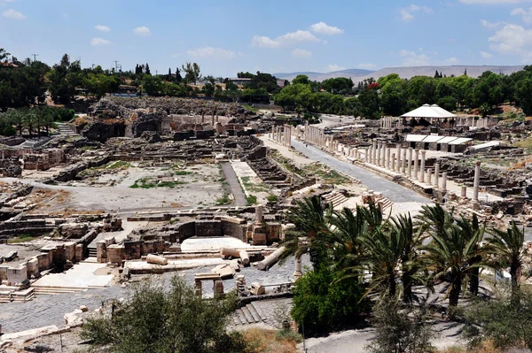 Travel Photos of Israel - Ancient Beit Shean — Stock Photo, Image