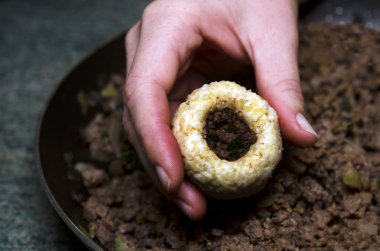 Orta Doğu mutfağı - kubbeh matfuniya