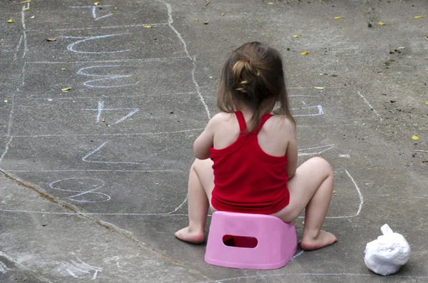 Treinamento de potty — Fotografia de Stock