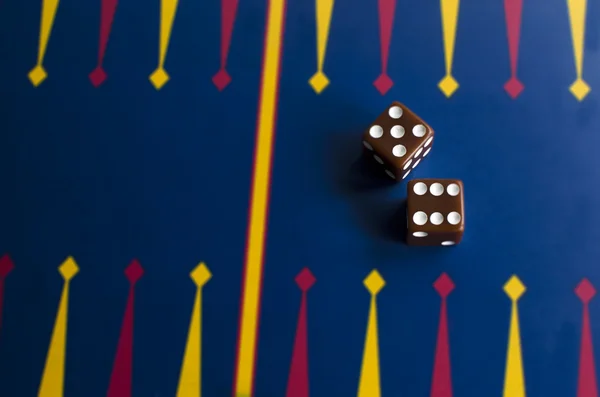 Par de dados de casino — Foto de Stock