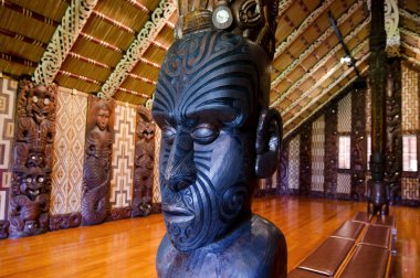 Maori Toplantı evi - marae