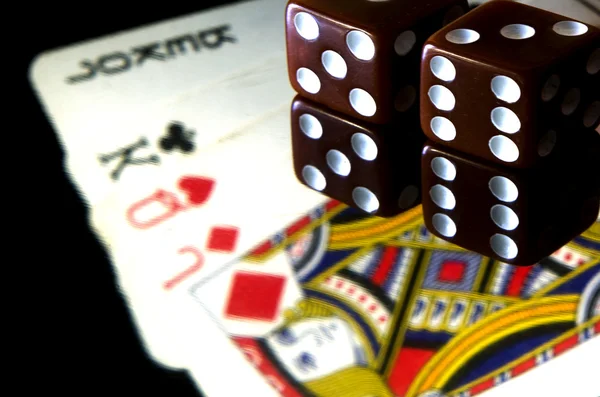 Casino dice — Stockfoto