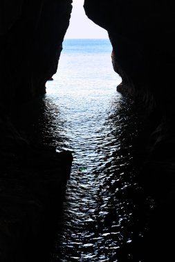 Rosh hanikra mağarasını İsrail
